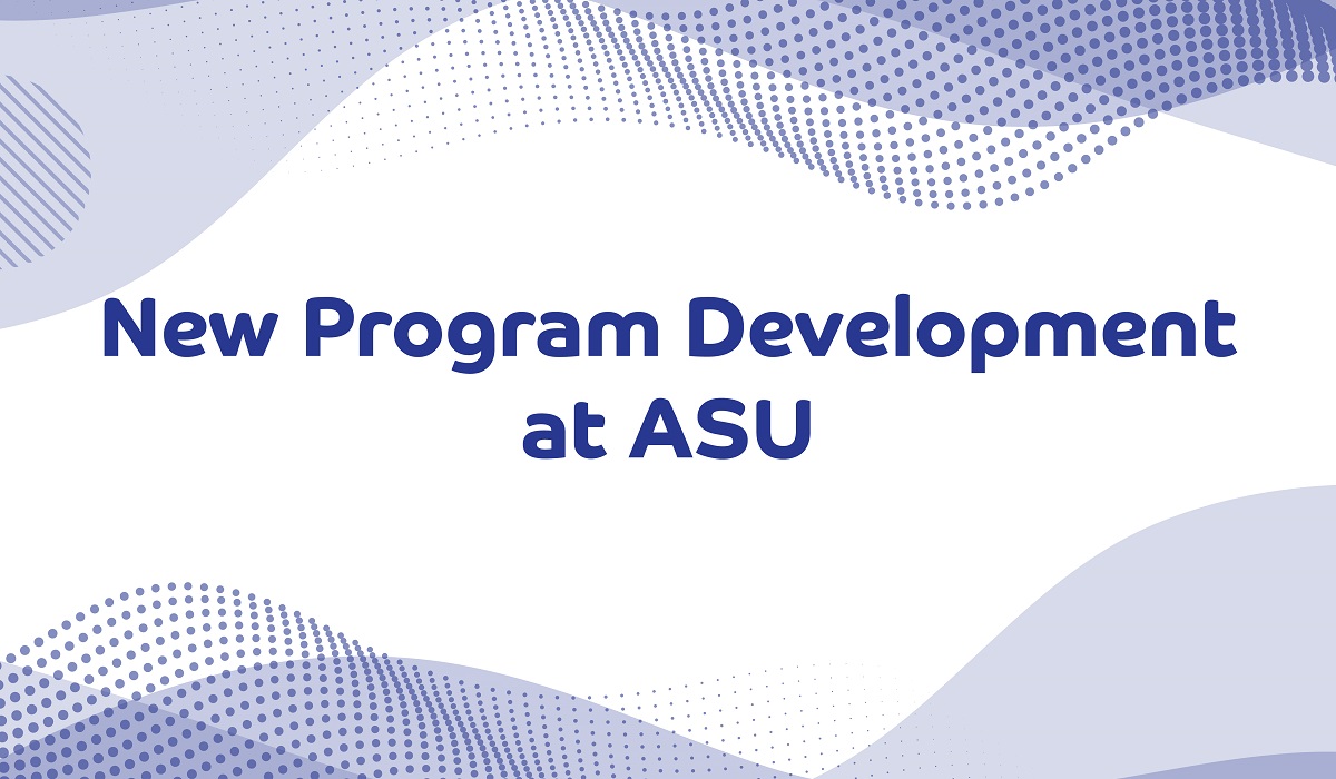 New Program Development